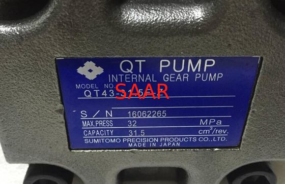 QT52-63L-A Μεσαίας πίεσης Υδραυλική εσωτερική αντλία κιβωτίων Sumitomo QT σειρά χαμηλός θόρυβος