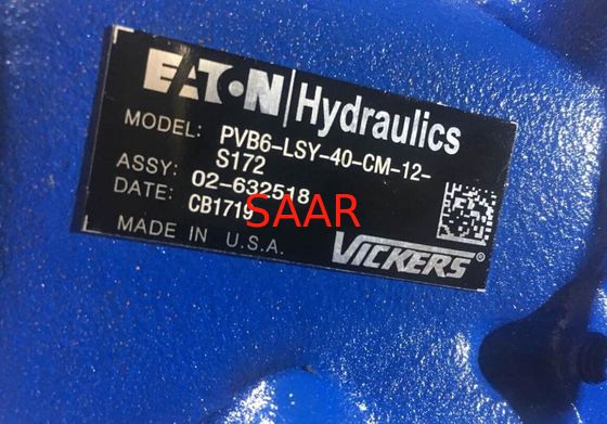 Vickers PVB6 σταθερό και μεταβλητή αντλία μετατοπίσεων