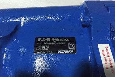 Ήρεμη σειρά εμβολοφόρων αντλιών PVQ10 PVQ13 Eaton Vickers για τις βιομηχανικές εφαρμογές