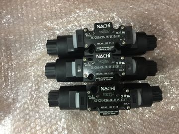 Βιομηχανική υδραυλική βαλβίδα σειράς Nachi SS-G01, χαμηλού θορύβου υγρές βαλβίδες σωληνοειδών τύπων