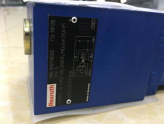 Ανάλογη πίεση R901198302 ZDREE10VP2-2X/200XLMG24K31A1M ZDREE10VP2-20/200XLMG24K31A1M που μειώνει τη βαλβίδα