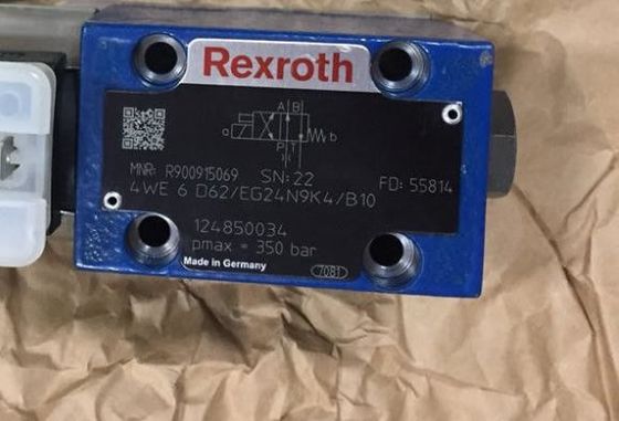 Rexroth R900915069 4 ΕΜΕΊΣ 6 Δ 6 Χ/Π.Χ. 24N9K4/B10 4 ΕΜΕΊΣ 6 Δ 62/Π.Χ. κατευθυντική βαλβίδα στροφίων 24N9K4/B10