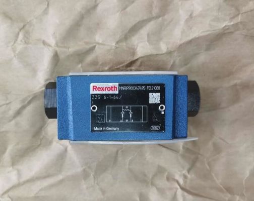 Πειραματική χρησιμοποιημένη βαλβίδα R900347495 z2s6-1-64/z2s6-1-6X/αντεπιστροφής Rexroth