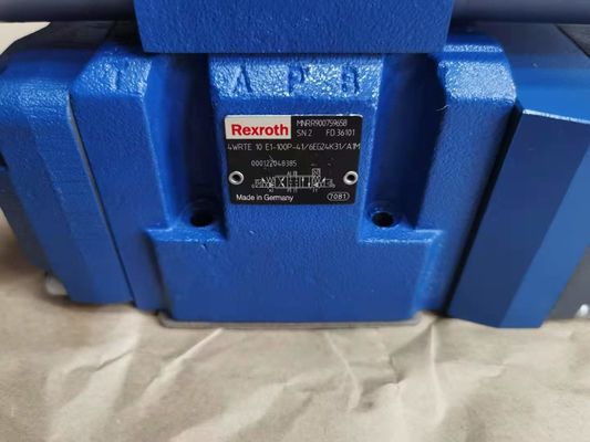 Rexroth R900759658 4 WRTE 10 Ε 1 - 100 Π - 41/6 Π.Χ. 24K31/A1M 4 WRTE 10 Ε 1 - 100 Π - 4 ανάλογη βαλβίδα Χ/6 Π.Χ. 24K31/A1M