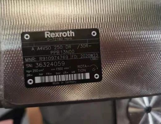 Με αξονικό έμβολο μεταβλητή αντλία Rexroth R910974769 A4VSO250DR/30R-PPB13N00