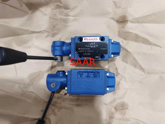 Κατευθυντική βαλβίδα R900469301 4WMM6D5X/F 4WMM6D53/F Rexroth με τη μηχανική, χειρωνακτική ώθηση