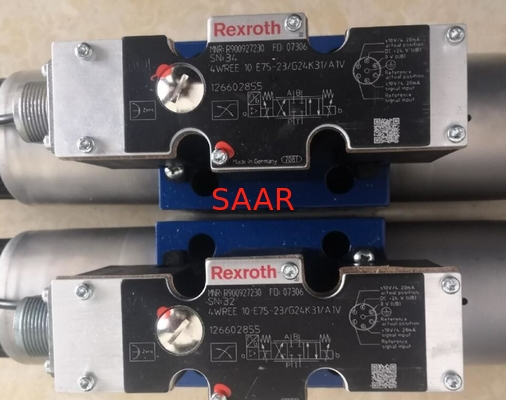 Ανάλογες κατευθυντικές βαλβίδες R900927230 4WREE10E75-23/G24K31/A1V 4WREE10E75-2X/G24K31/A1V