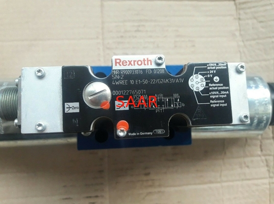 Ανάλογη κατευθυντική βαλβίδα 4wree10e1-50-2X/G24K31/A1V 4wree10e1-50-22/G24K31/A1V Rexroth R900933076