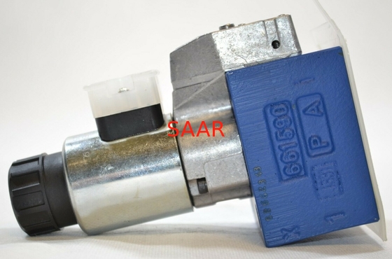 Κατευθυντική βαλβίδα καθισμάτων μ-3SEW10C14/420MG24N9K4 μ-3SEW10C1X/420MG24N9K4 Rexroth R900075565 με την ώθηση σωληνοειδών