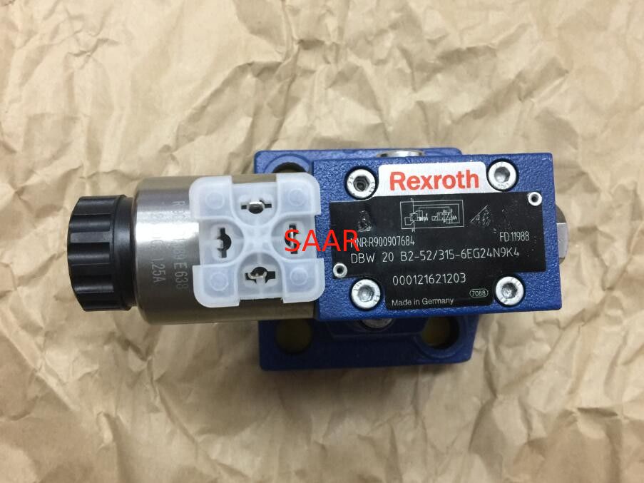 R900907684 DBW20B2 - 52/315 - 6 Π.Χ. 24N9K4 DBW20B2 - 5 Χ/ανακουφιστική βαλβίδα πίεσης 315 - 6 Π.Χ. 24N9K4, πειραματικός ελεγχόμενος