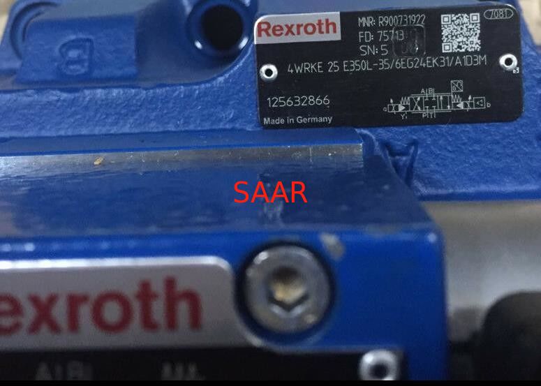 Rexroth R900731922 4 WRKE 25 Ε 350 Λ - 3 Χ/6 Π.Χ. 24EK31/A1D3M 4 WRKE 25 Ε 350 Λ - ανάλογη κατευθυντική βαλβίδα 35/6 Π.Χ. 24EK31/A1D3M