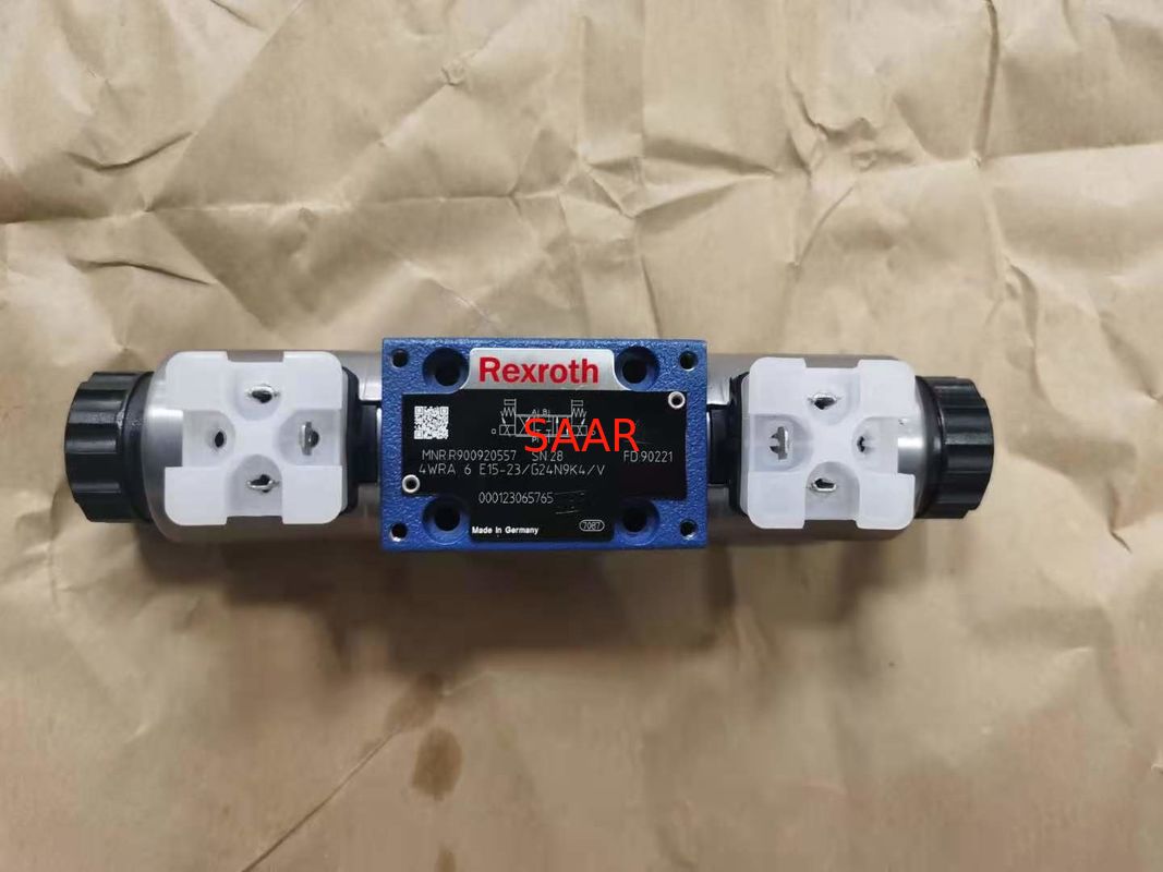 Ανάλογη κατευθυντική βαλβίδα Rexroth R900920557 4WRA6E15-23/G24N9K4/V 4WRA6E15-2X/G24N9K4/V