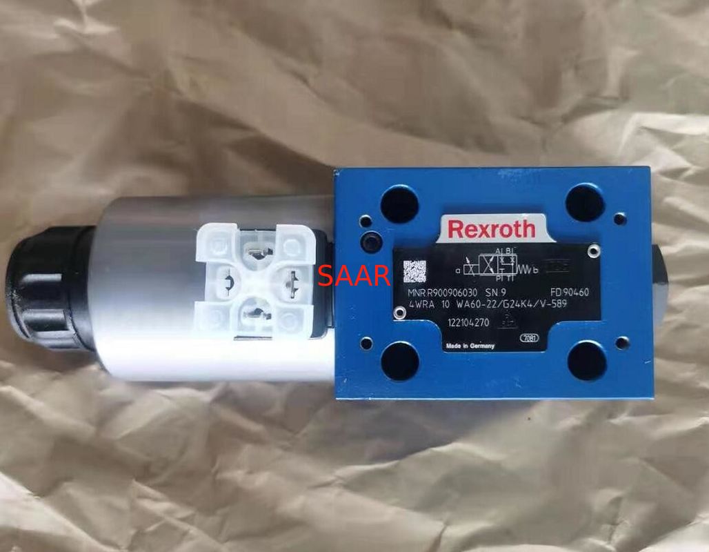 Rexroth R900906030 4WRA10With ένα 60-2X/G24K4/V-589 4WRA10With μια ανάλογη κατευθυντική βαλβίδα 60-22/G24K4/V-589