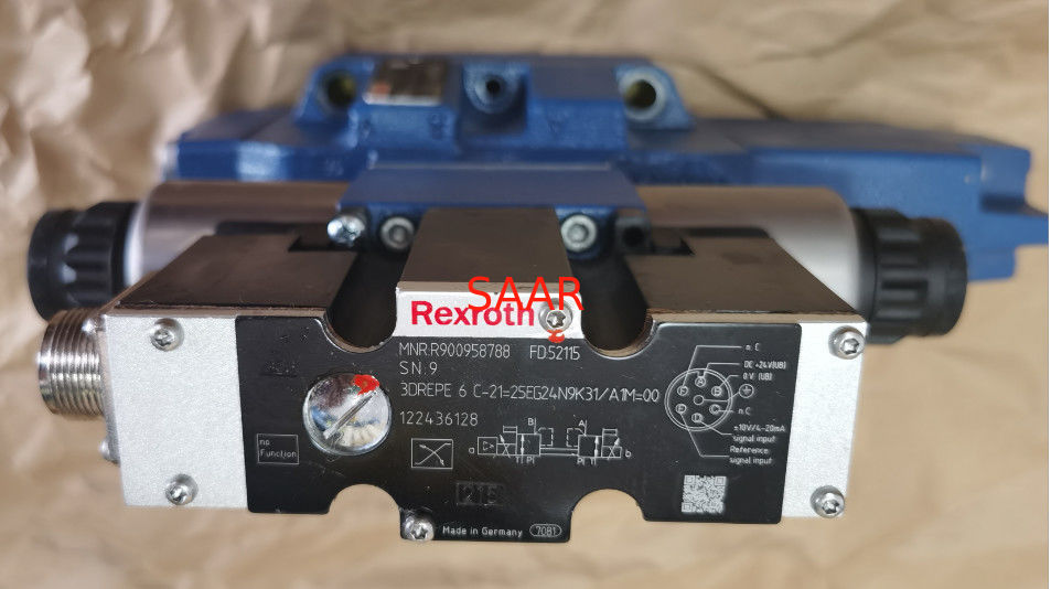 R900958788 3 DREPE 6 Γ - 2 Χ = 25 Π.Χ. 24N9K31/A1M=00 3 DREPE 6 Γ - 2 Χ = ανάλογη πίεση 25 Π.Χ. 24N9K31/A1M=00 που μειώνει τη βαλβίδα