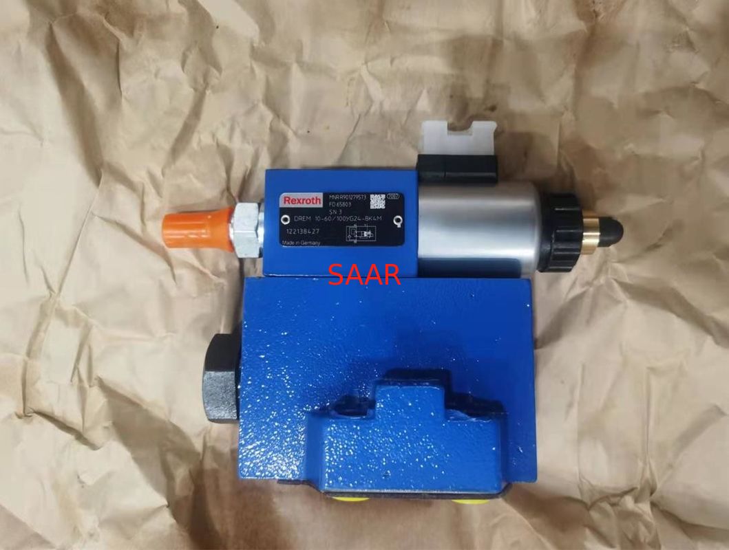 Ανάλογη πίεση Rexroth R901279573 DREM10-61/100YG24-8K4M DREM10-6X/100YG24-8K4M που μειώνει τη βαλβίδα