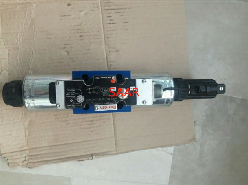 Ανάλογη κατευθυντική βαλβίδα 4wree10e1-50-2X/G24K31/A1V 4wree10e1-50-22/G24K31/A1V Rexroth R900933076