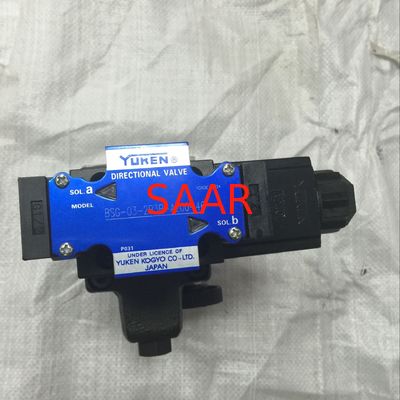 Το υψηλό ροής σωληνοειδές βαλβίδων ελέγχου Yuken υδραυλικό κατευθυντικό έλεγξε bsg-03