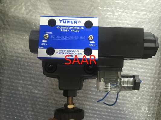 Ελεγχόμενες σωληνοειδές υδραυλικές βαλβίδα Yuken/ανακουφιστικές βαλβίδες bsg-10 bsg-10