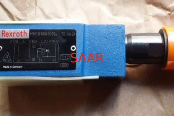 Οδηγημένη πίεση ανακουφιστική βαλβίδα Rexroth R900409896 ZDB6VB2-42/315V ZDB6VB2-4X/3