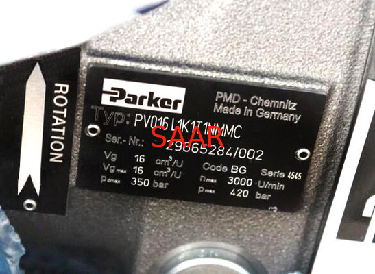 Με αξονικό έμβολο αντλία PV016L1K1T1NMMC του Parker