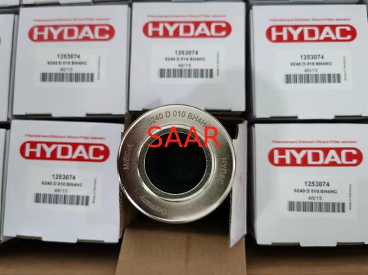 Hydac 1253074 στοιχείο φίλτρων πίεσης 0240D010BH4HC