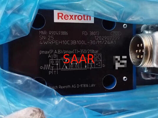 R901493886 4WRPEH10C3B100L-3X/M/24A1 Αναλογική βαλβίδα σειράς Rexroth 4WRPEH-3X