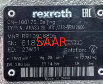 REXROTH R910916805, A10VSO28DFR1/31R-VPA12N00 Σειρά A10VSO Αντλία Μεταβλητής Εκτόπισης Αξονικού Εμβόλου
