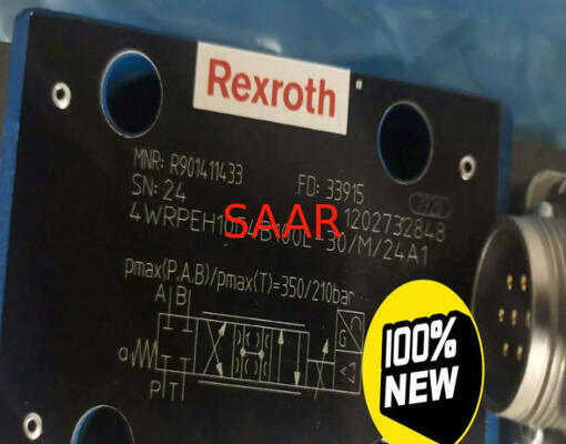 R901411433, 4WRPEH10C4B100L-3X/M/24A1 Αναλογική βαλβίδα σειράς 4WRPEH-3X Rexroth